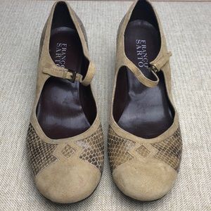 Franco Sarto Mary Jane Kitten Heel